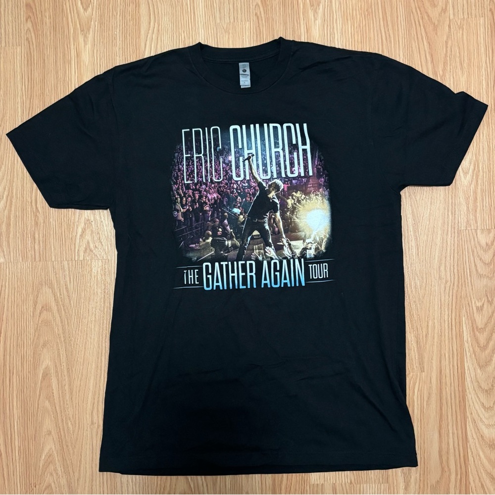 ERIC CHURCH - 2021-2022 "GATHER AGAIN" CONCERT TOUR T-SHIRT *NEW* / SZ. L